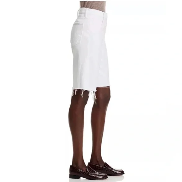 New MOTHER The Maven Bermuda Fray Shorts Sz 25 - Picture 11 of 12